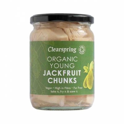 Jackfruit chunks van Clearspring, 6 x 500 g